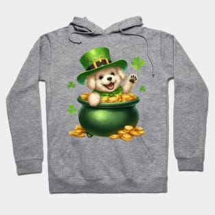 St Patricks Day Poodle Dog Hoodie